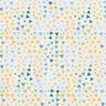 Cotton poplin colourful triangles – white,  thumbnail number 1