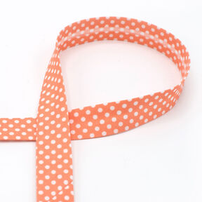 Bias binding Dots [18 mm] – light orange, 