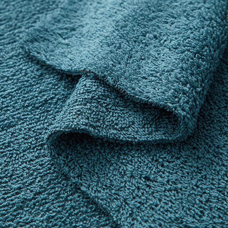 Towelling Fabric – petrol,  image number 4