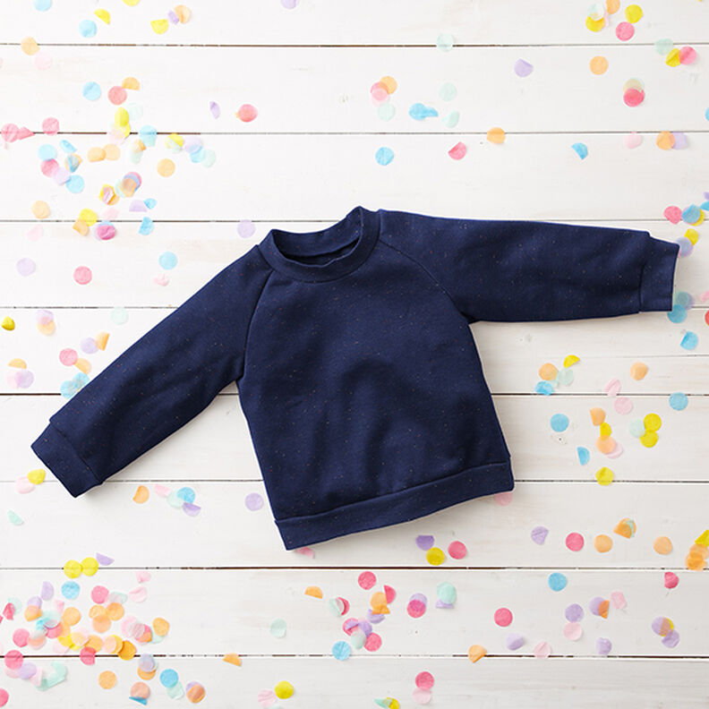 Comfy Sweatshirt Colourful Sprinkles – navy blue, image number 6