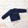 Comfy Sweatshirt Colourful Sprinkles – navy blue,  thumbnail number 6