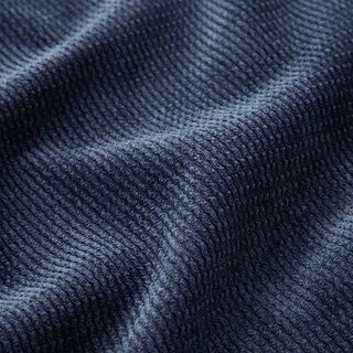 Upholstery Fabric Corduroy look waves – denim blue, 