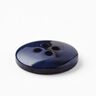 4-hole button marbled [Ø 15 mm] – indigo,  thumbnail number 3