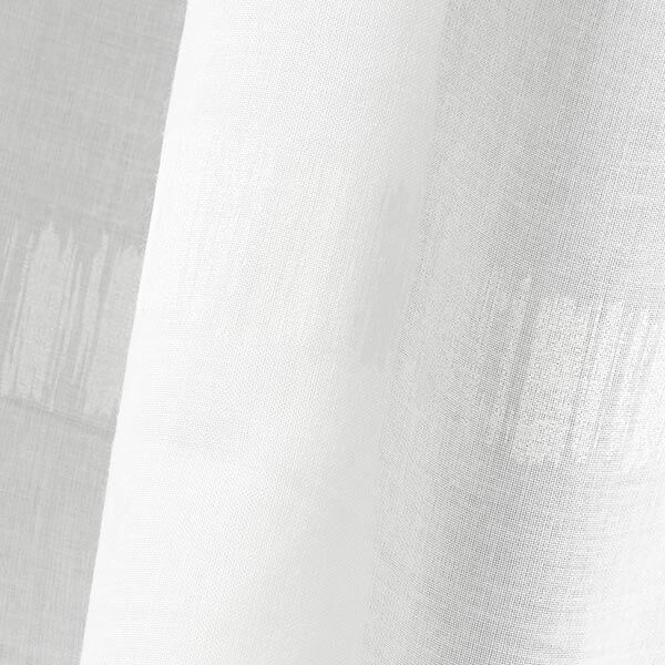 Curtain Fabric Voile delicate stripes 295 cm – white/ivory,  image number 2