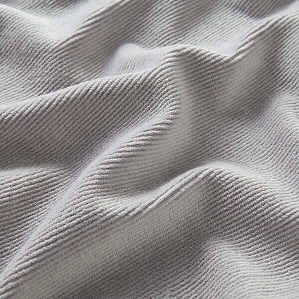 Jersey corduroy, horizontal rib – light grey, image number 2