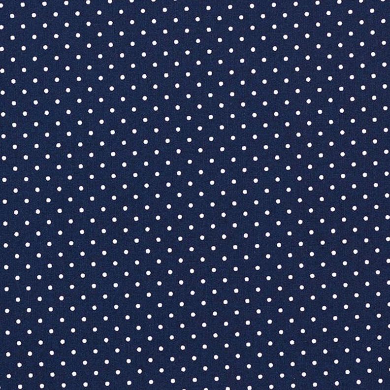 Coated Cotton Little Dots – midnight blue,  image number 1