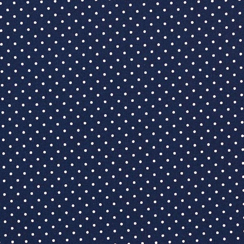 Coated Cotton Little Dots – midnight blue,  image number 1