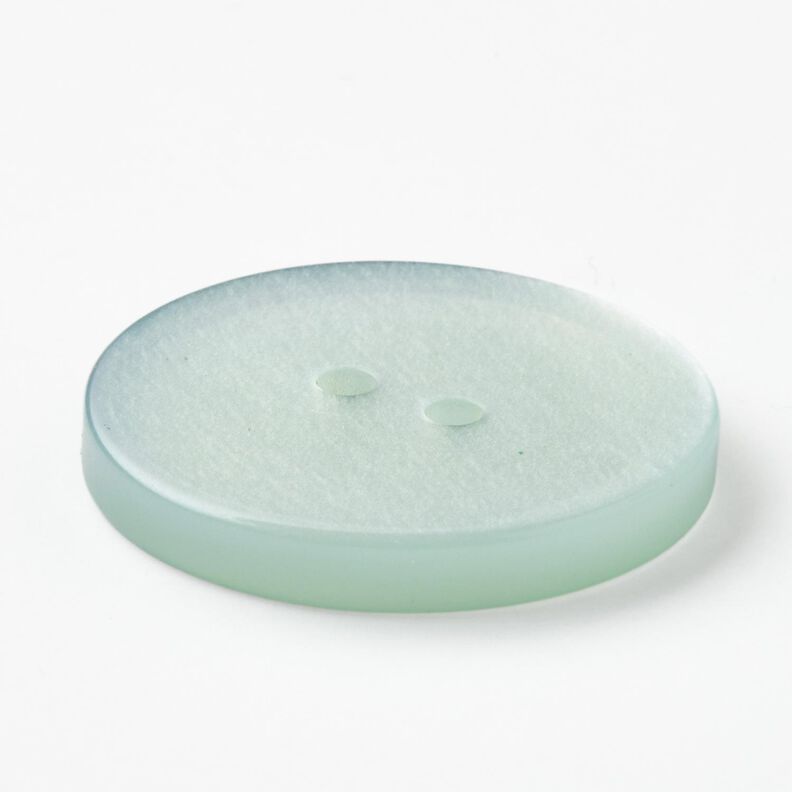 2-hole button shiny [Ø 25 mm] – pale mint,  image number 3