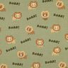 Cotton Jersey Lion | Poppy Fabrics – pistachio/fawn,  thumbnail number 1