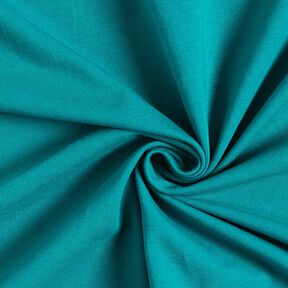 Plain Medium Cotton Jersey – petrol, 