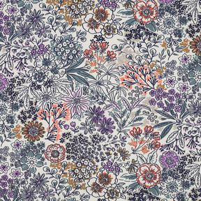 Cotton Poplin wildflowers | Poppy Fabrics – white, 