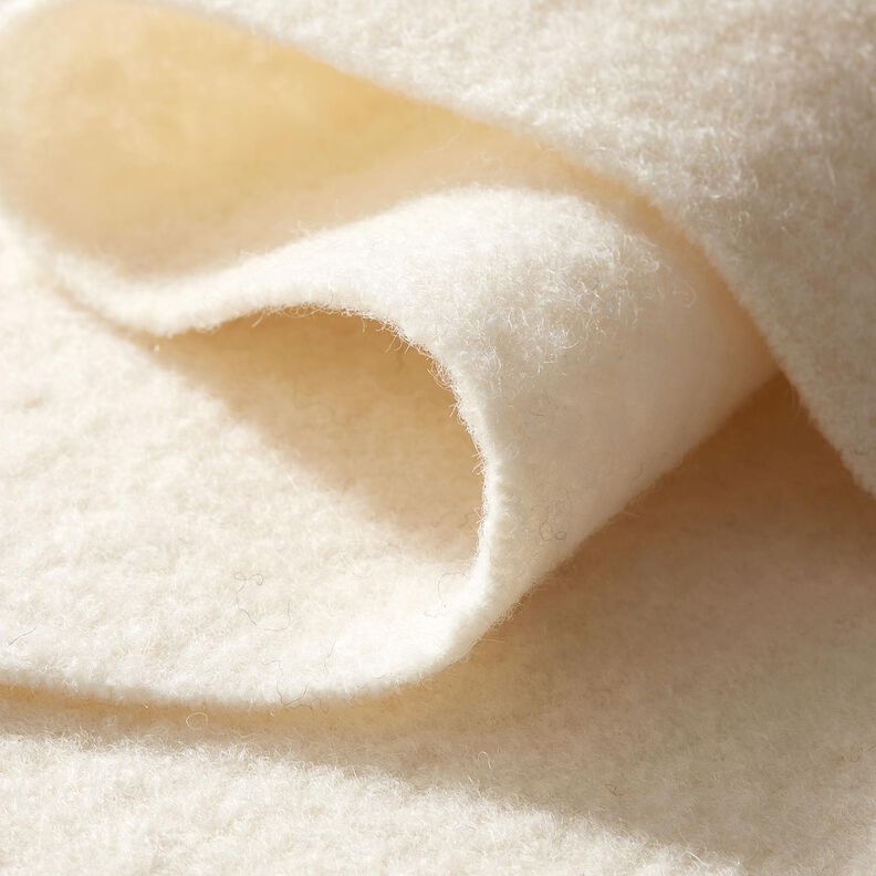 Fulled woollen loden – cream, image number 4