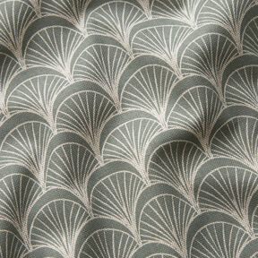 Decor Fabric Half Panama elegant bow fans – natural/reed, 