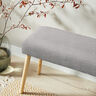 Upholstery Fabric Twill Look – silver grey,  thumbnail number 6