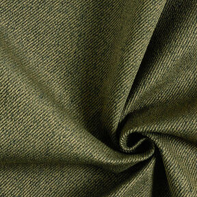 Upholstery Fabric Twill Look – dark olive, 