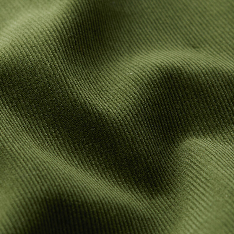 Baby Cord Plain – dark olive,  image number 3