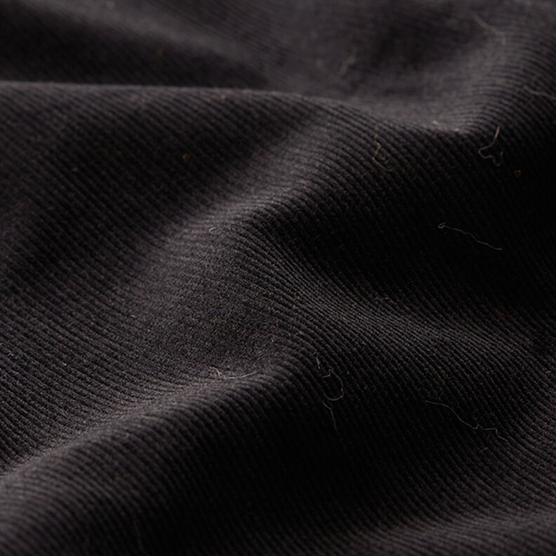 Baby Cord Plain – black,  image number 3