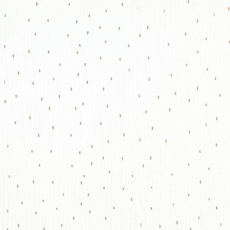 Rectangle Foil Print Muslin | by Poppy – offwhite,  image number 1