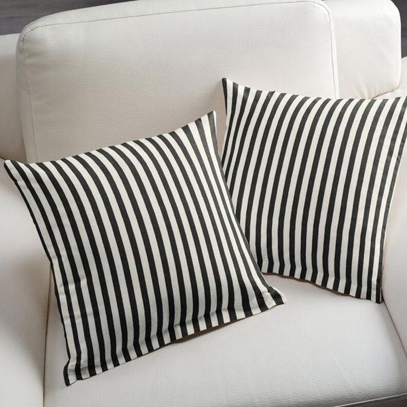 Outdoor Fabric Acrisol Egeo – white/black,  image number 6