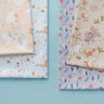 Cotton Poplin royal owls – silver blue,  thumbnail number 6