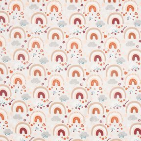 Poplin Rainbow – light beige, 