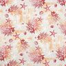 Decor Fabric Canvas Nautical Collage – red/orange,  thumbnail number 1