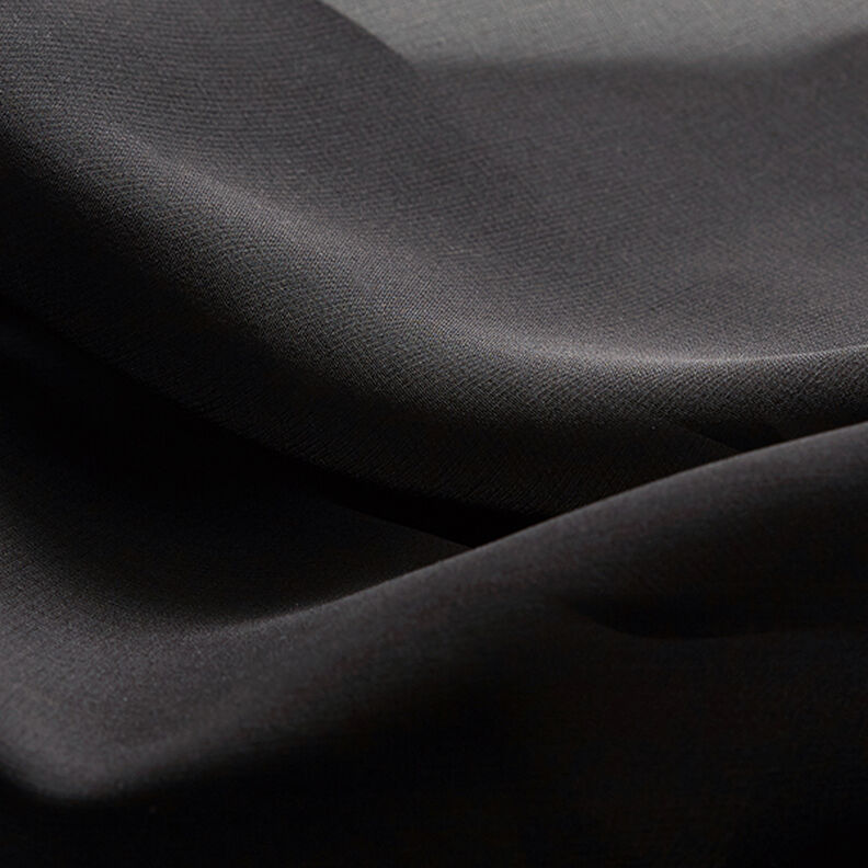Silk Chiffon – black,  image number 5