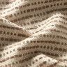 Decor Fabric Jacquard rustic stripes – medium brown/natural,  thumbnail number 2