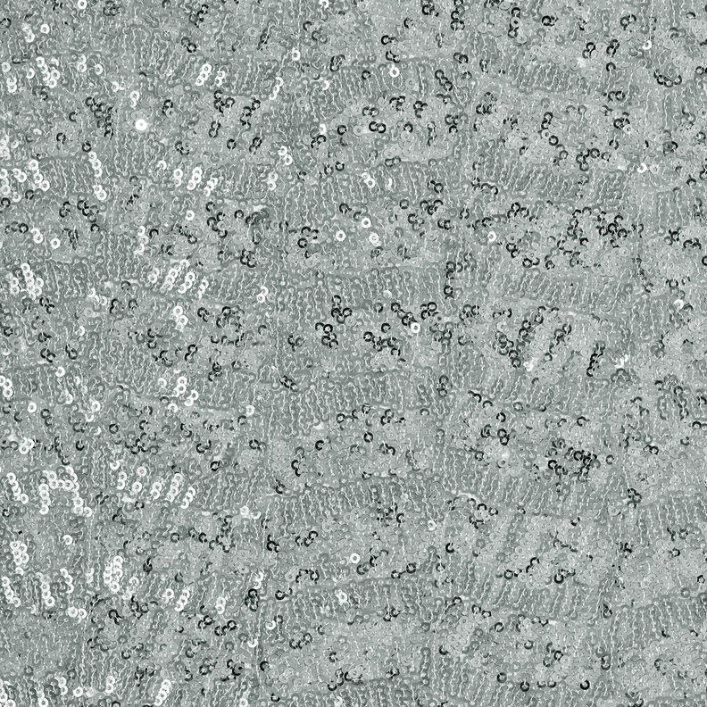 Plain micro sequin fabric – silver,  image number 1