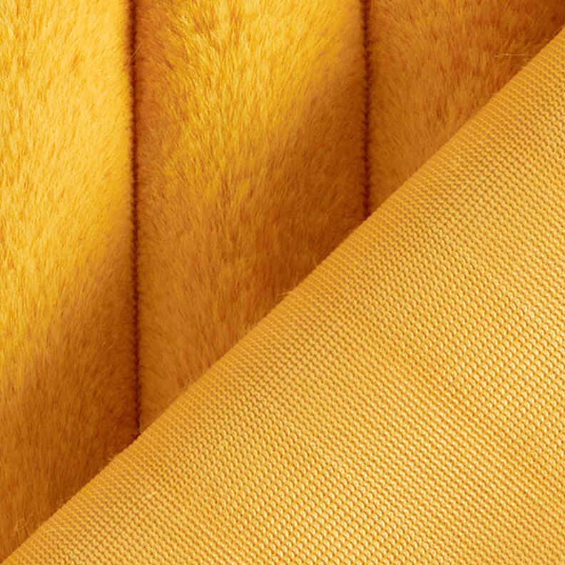 Upholstery Fabric Cosy Rib – curry yellow,  image number 4