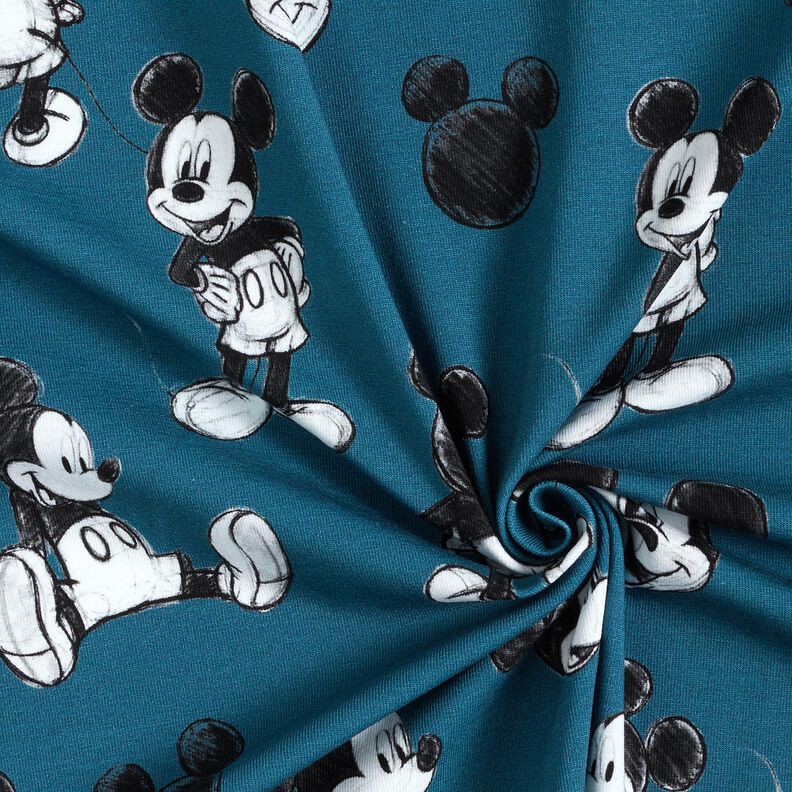 Cotton Jersey Mickey Mouse | Disney – blue,  image number 3