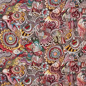 Jacquard Gobelin, patterned – white, 