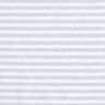 Cotton Cretonne casual stripes – light grey/white,  thumbnail number 1