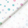 Double Gauze/Muslin colourful scribble dots Digital Print – offwhite,  thumbnail number 4