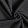 Plain Wool Blend Coating Fabric – black,  thumbnail number 1