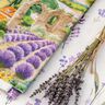 Decor Fabric Half Panama lavender landscape – grass green/lavender,  thumbnail number 6