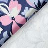 French Terry Big Flowers | Poppy Fabrics – denim blue,  thumbnail number 4