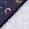 Decor Fabric Half Panama Colourful Universe – navy blue,  thumbnail number 5