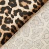 Decor Fabric Half Panama elegant leopard print – black/natural,  thumbnail number 4