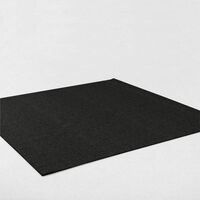 10 cm black felt