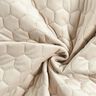 Upholstery Fabric Velvet Honeycomb Quilt – sand,  thumbnail number 5