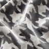 Houndstooth metallic shiny metallic viscose blend – black/white,  thumbnail number 3