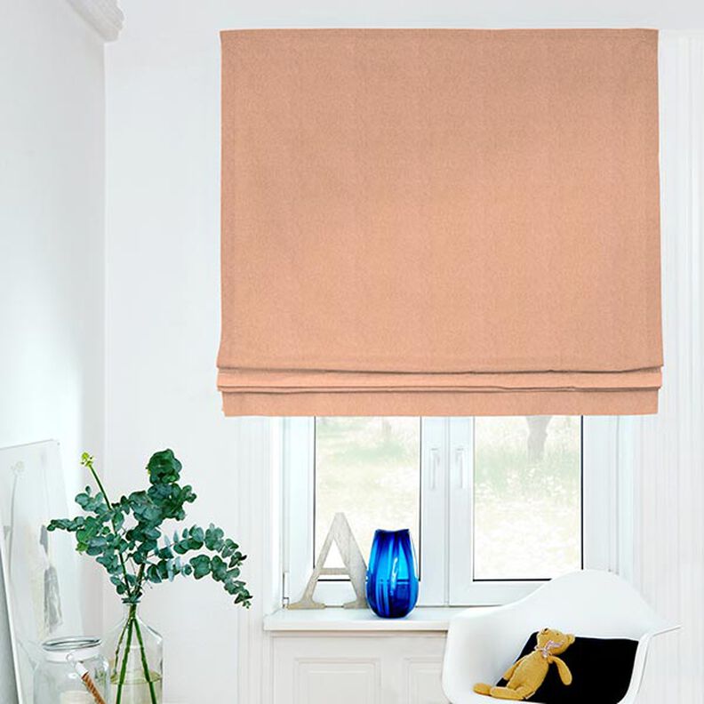 Decor Fabric Half Panama Cambray Recycled – terracotta/natural,  image number 5