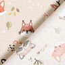 Cotton Poplin Woodland animal heads – natural/copper,  thumbnail number 4