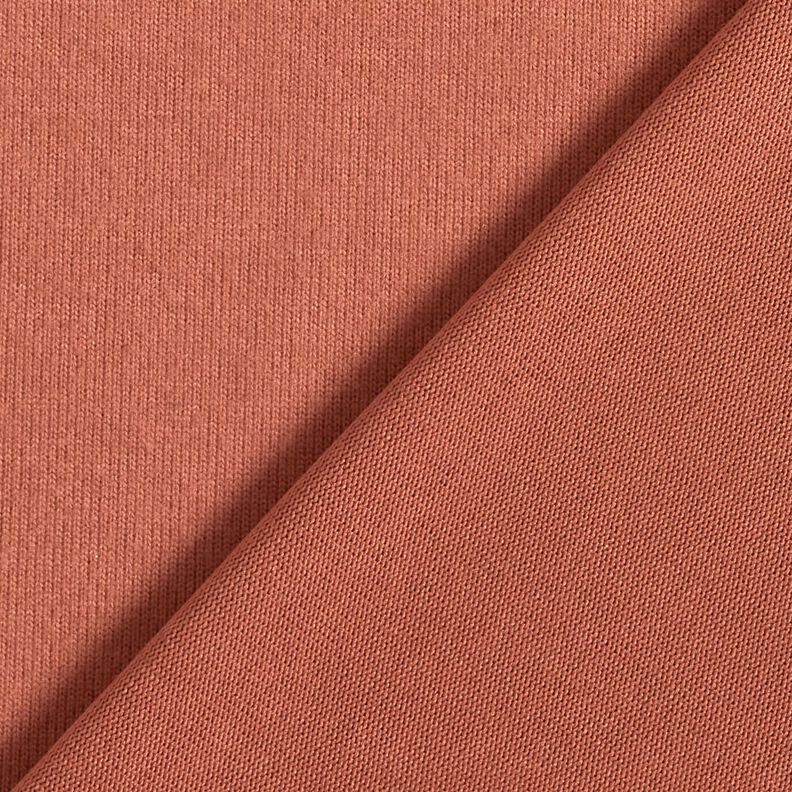 Fine Knit Jersey Plain – terracotta,  image number 3