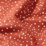 Cotton jersey irregular dots – terracotta,  thumbnail number 2