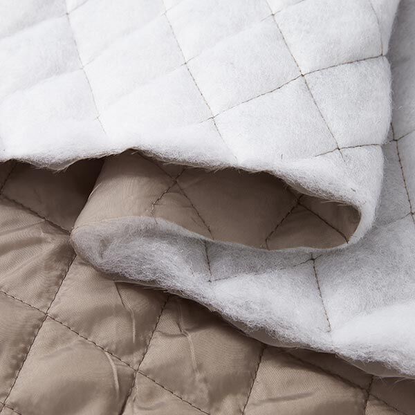 Quilted lining rhombus – taupe,  image number 6