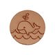 Whale Embellishment [ 23 mm ] – beige,  thumbnail number 1