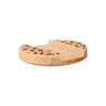 2-Hole Wooden Button – beige,  thumbnail number 2