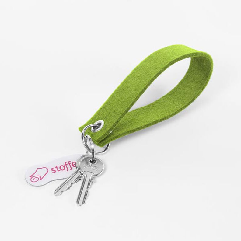 Felt 45 cm / 4 mm thick – apple green,  image number 3
